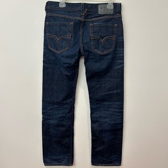 DIESEL, Men’s Jeans, Blue with feathering, BNWT, Size W30 L32 - Picture 2 of 8